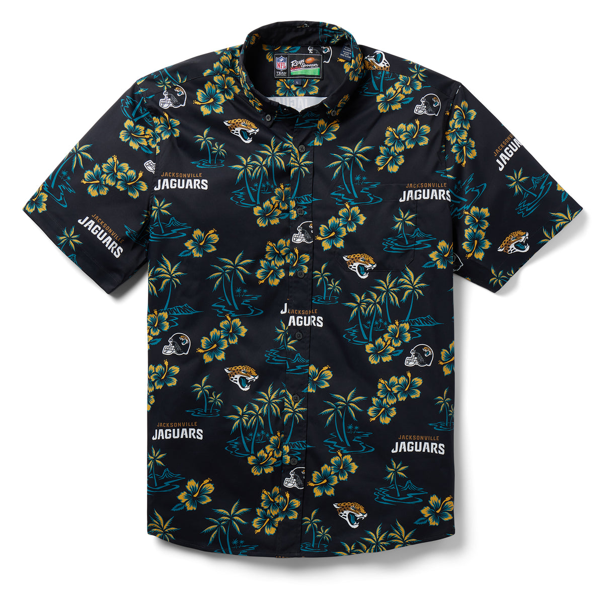 The best selling] Carolina Panthers NFL Flower Unisex Full Printing  Hawaiian Shirt