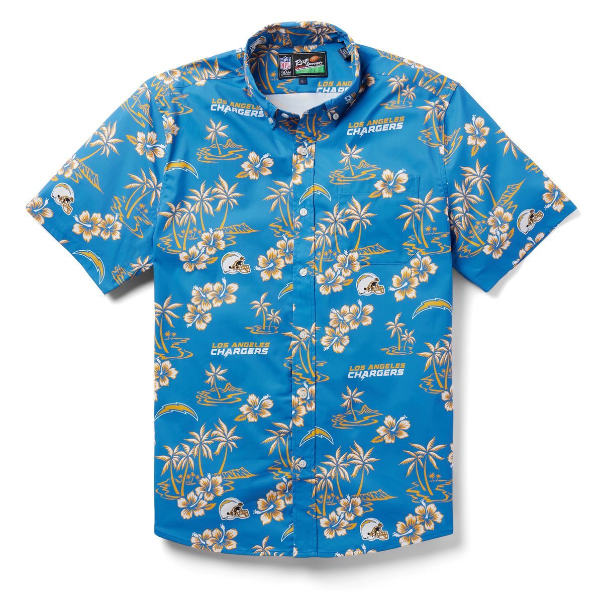 Reyn Spooner Royal Los Angeles Rams Kekai Button-Up Shirt