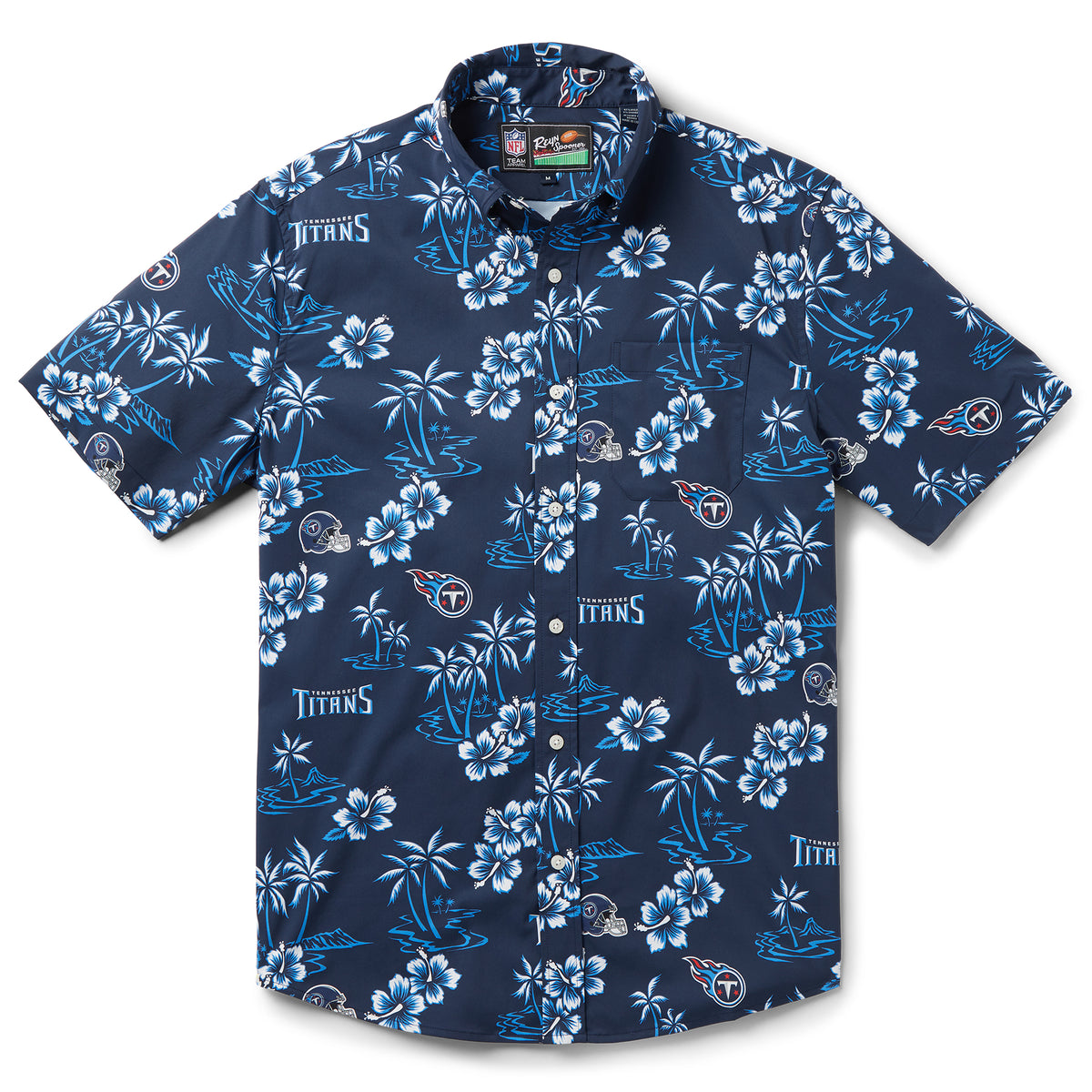 Vikings Print Unisex Hawaiian Shirt, NFL Football Fans Button Down