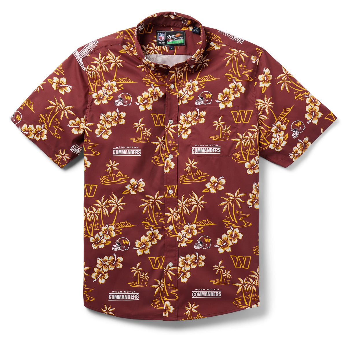 Reyn Spooner Royal Los Angeles Rams Kekai Button-Up Shirt