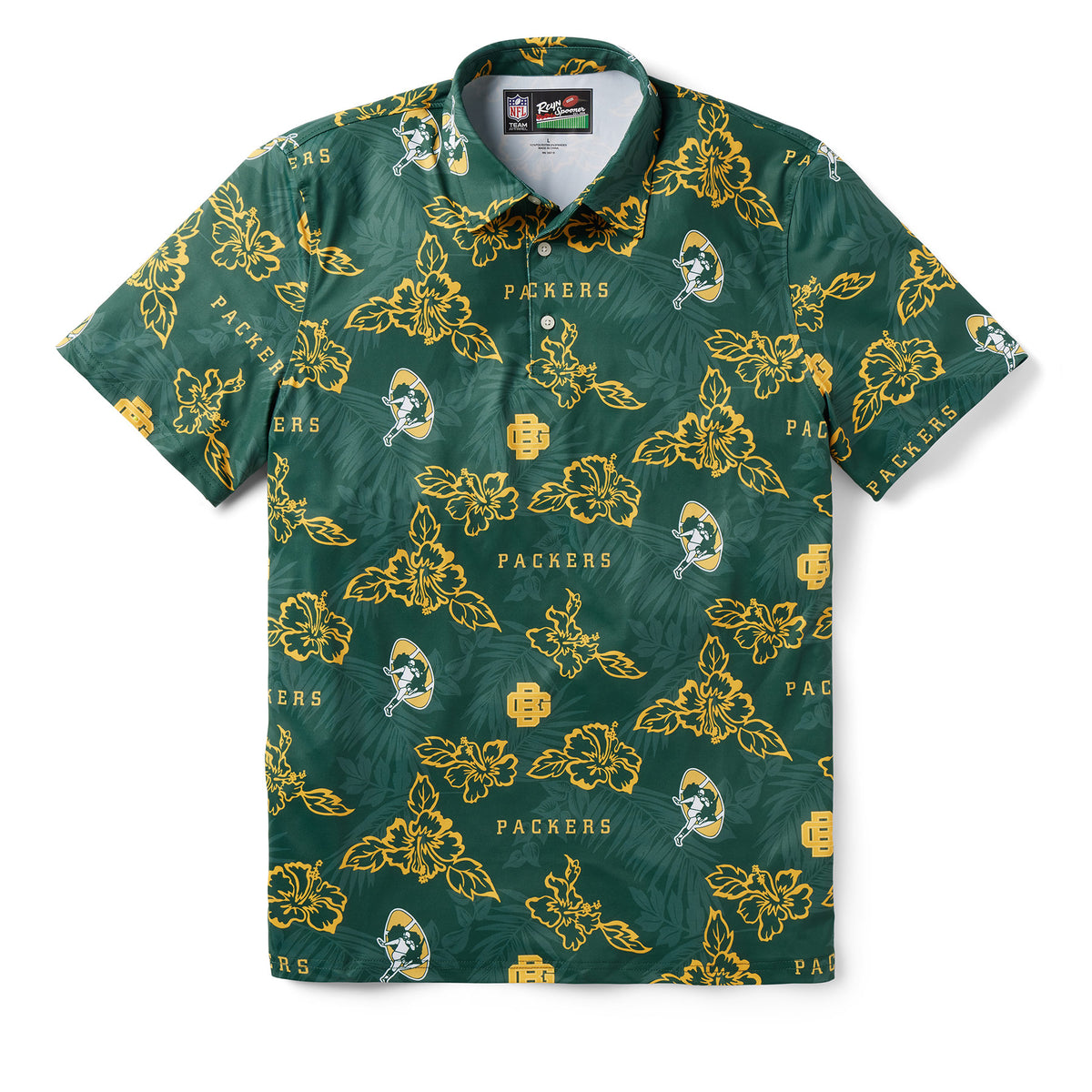 green bay packers button down shirt