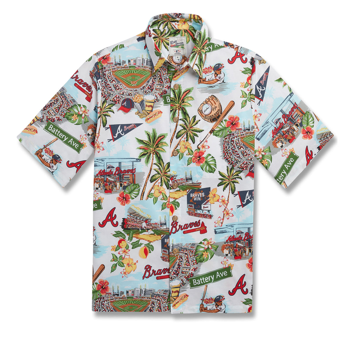 MLB Atlanta Braves Boys' Long Sleeve T-Shirt - M