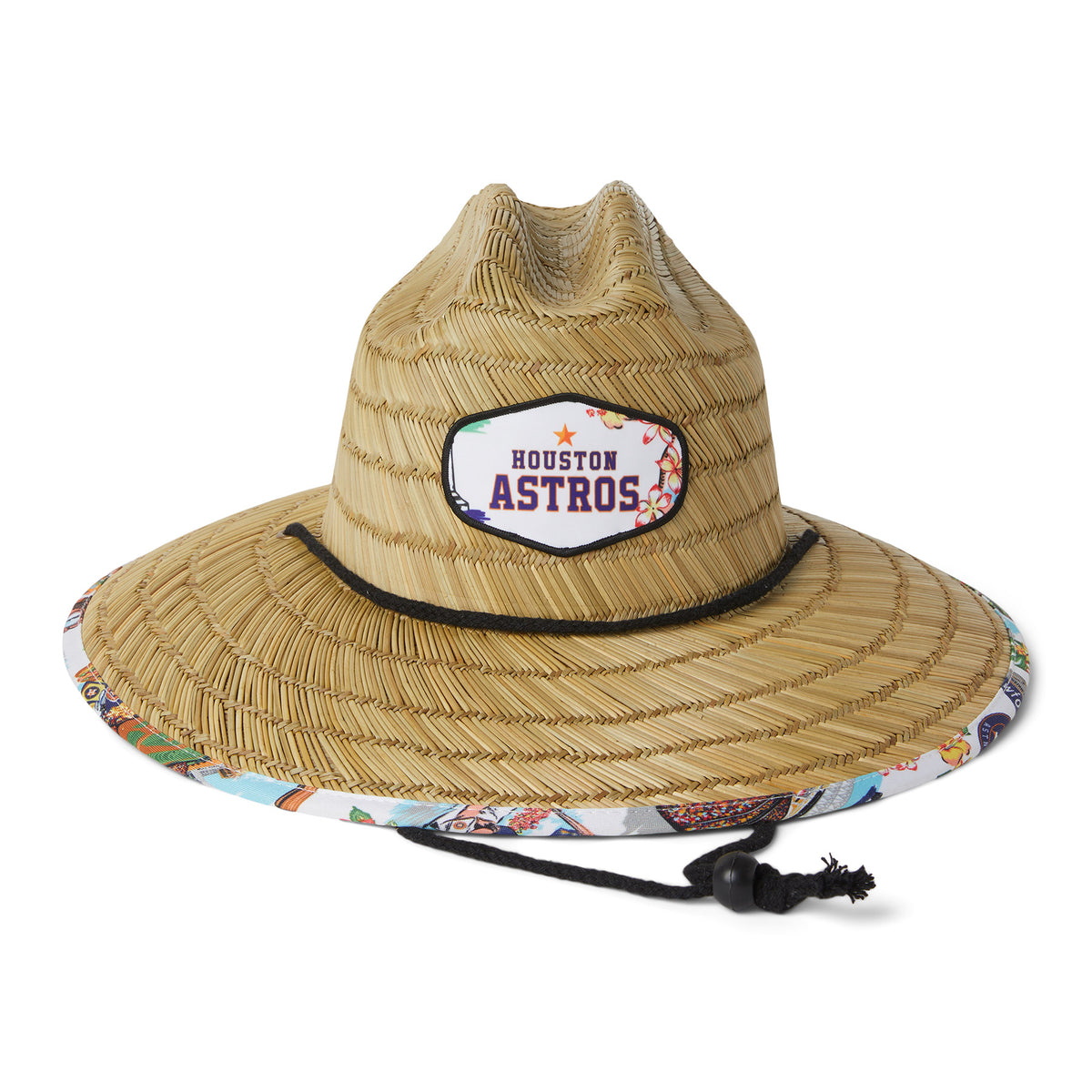 Men's Reyn Spooner Houston Astros Logo Straw Hat