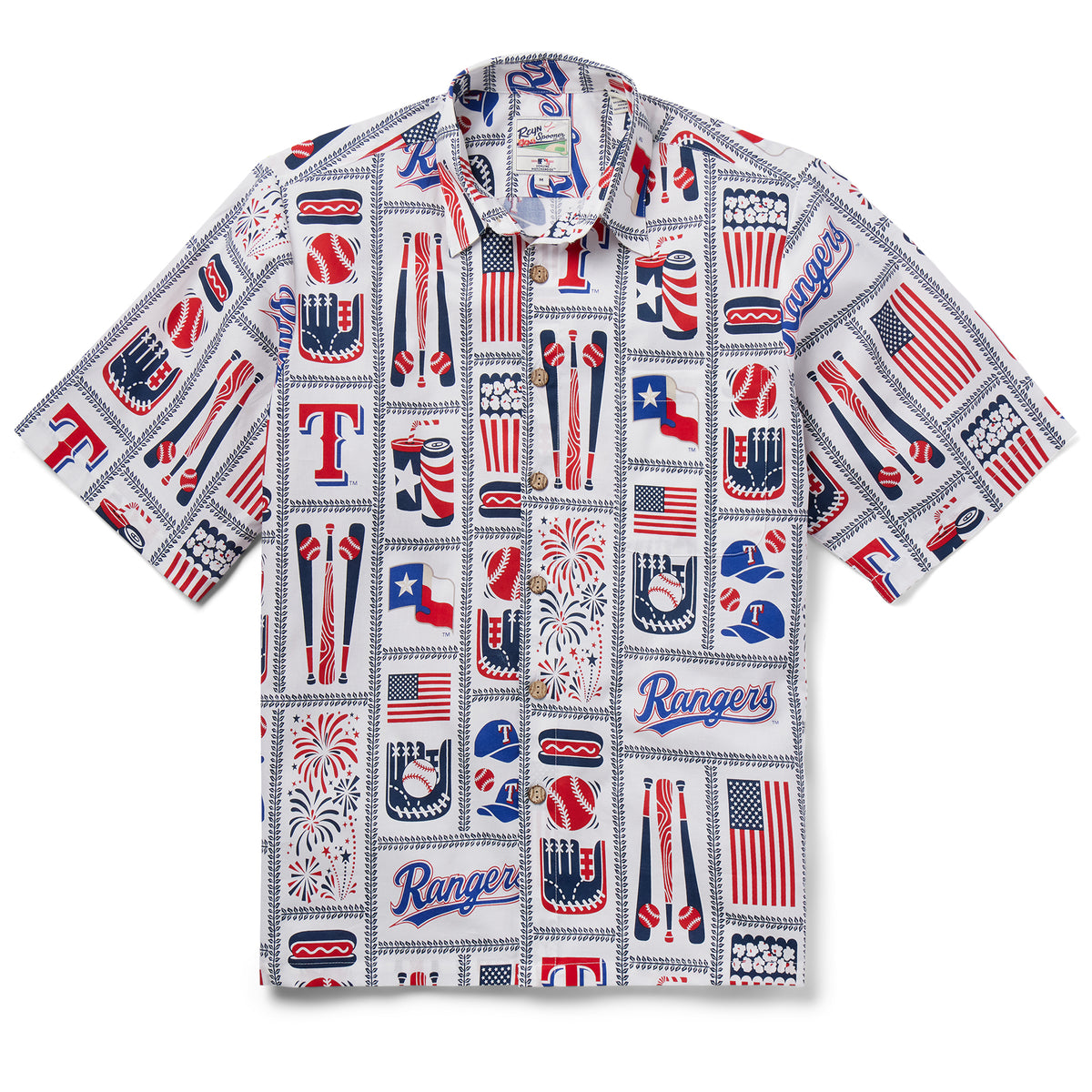 Texas Rangers Men's Polo Type Shirt ,M 2XL True Fan, MLB Merchandise