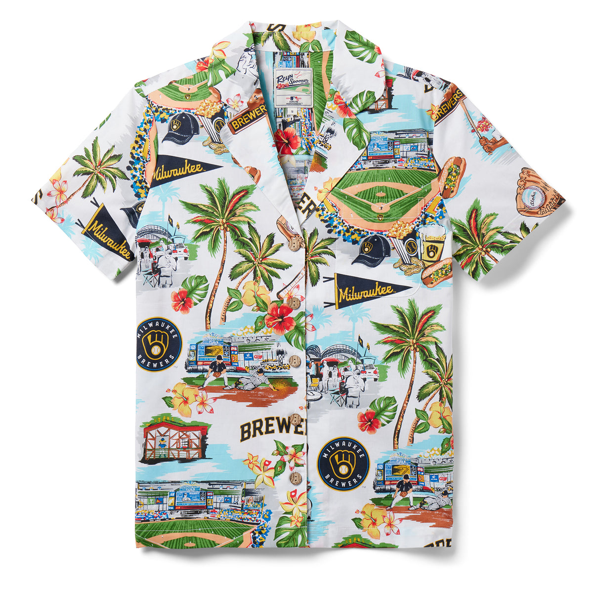 Milwaukee Brewers Limited Edition Hawaiian Shirt And Short Set