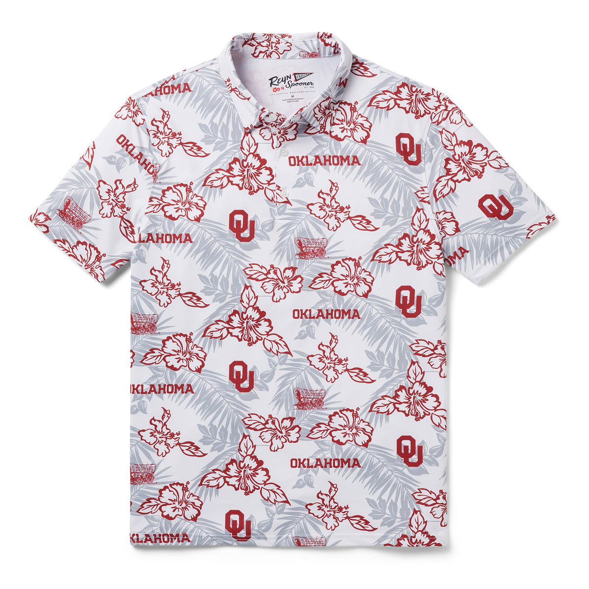 Men's Shirts | Game Day in Louisiana White Performance Polo | Haspel XL