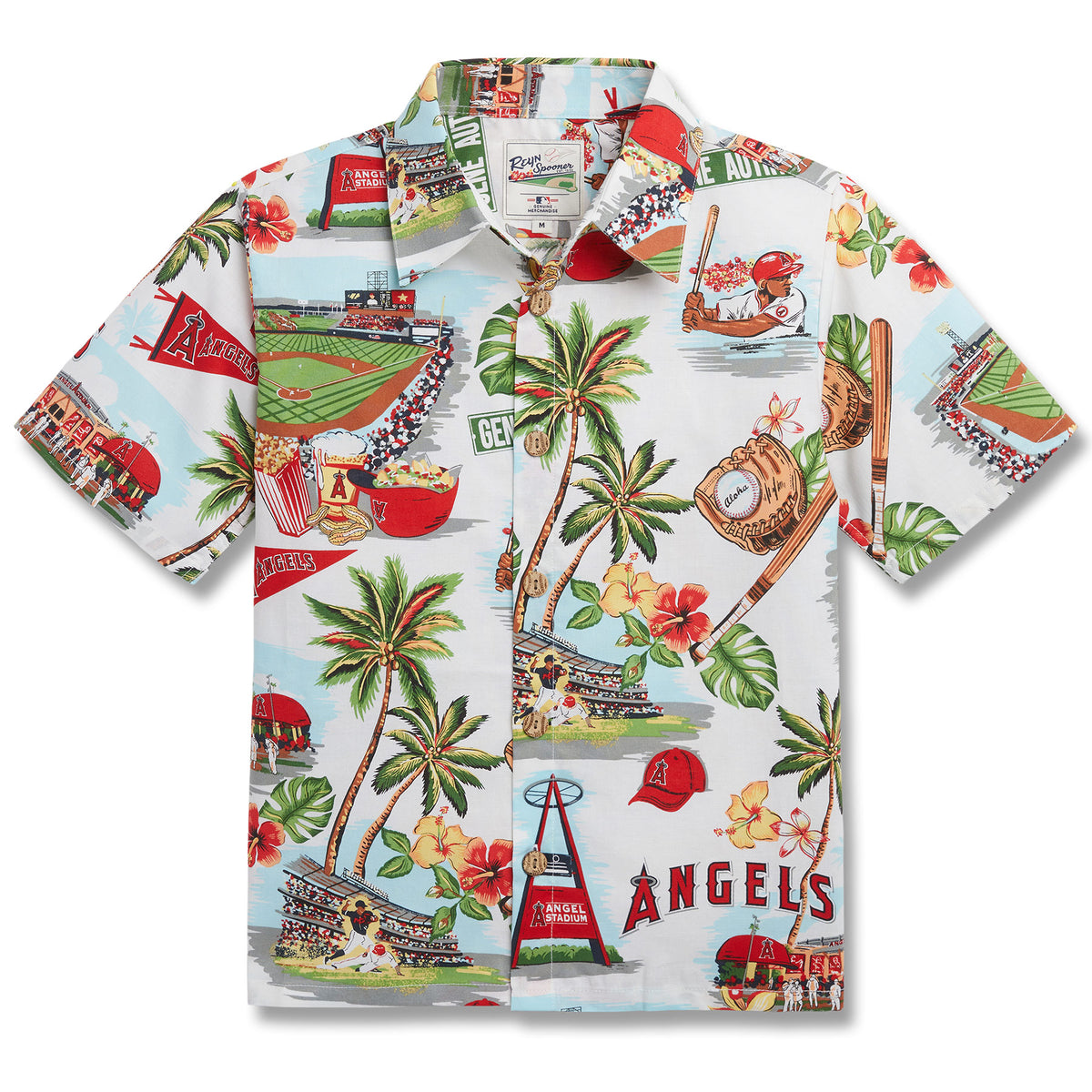 MLB Houston Astros Coconut Tree Hawaiian Shirt