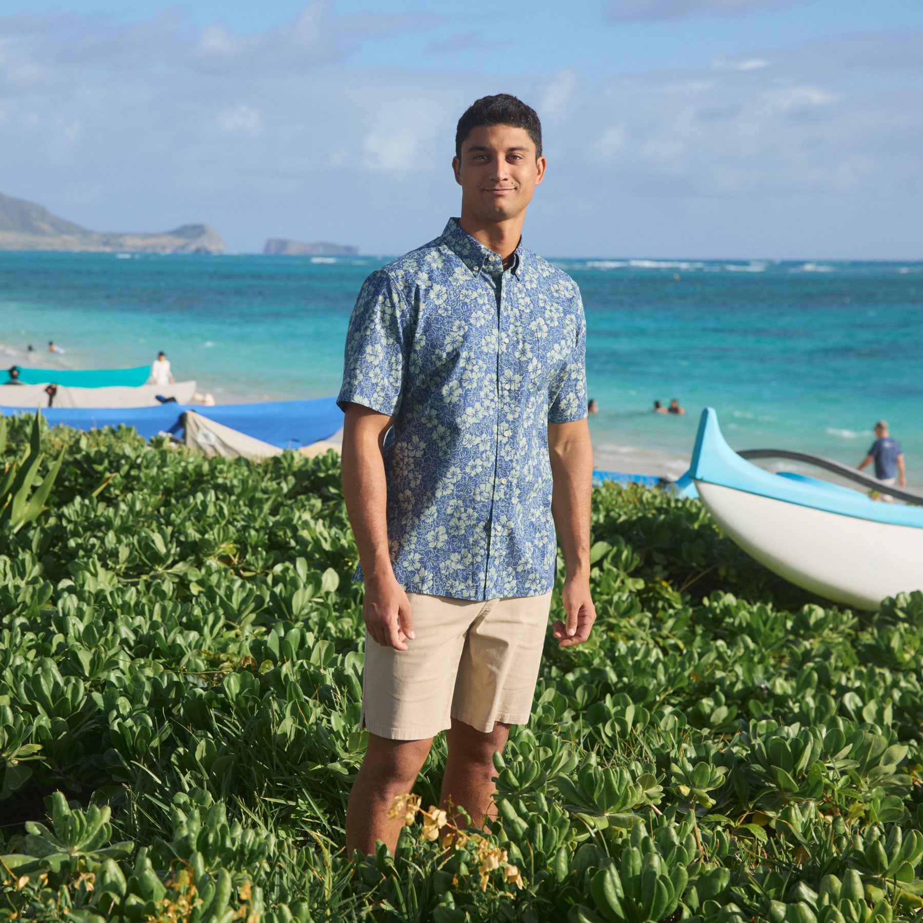 BISCUS BOUNTY MEN'S ALOHA SHIRT | Reyn Spooner