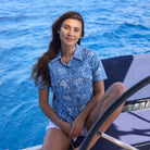 Reyn Spooner LAHAINA SAILOR ABBY TOP in DENIM