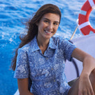 Reyn Spooner LAHAINA SAILOR ABBY TOP in DENIM