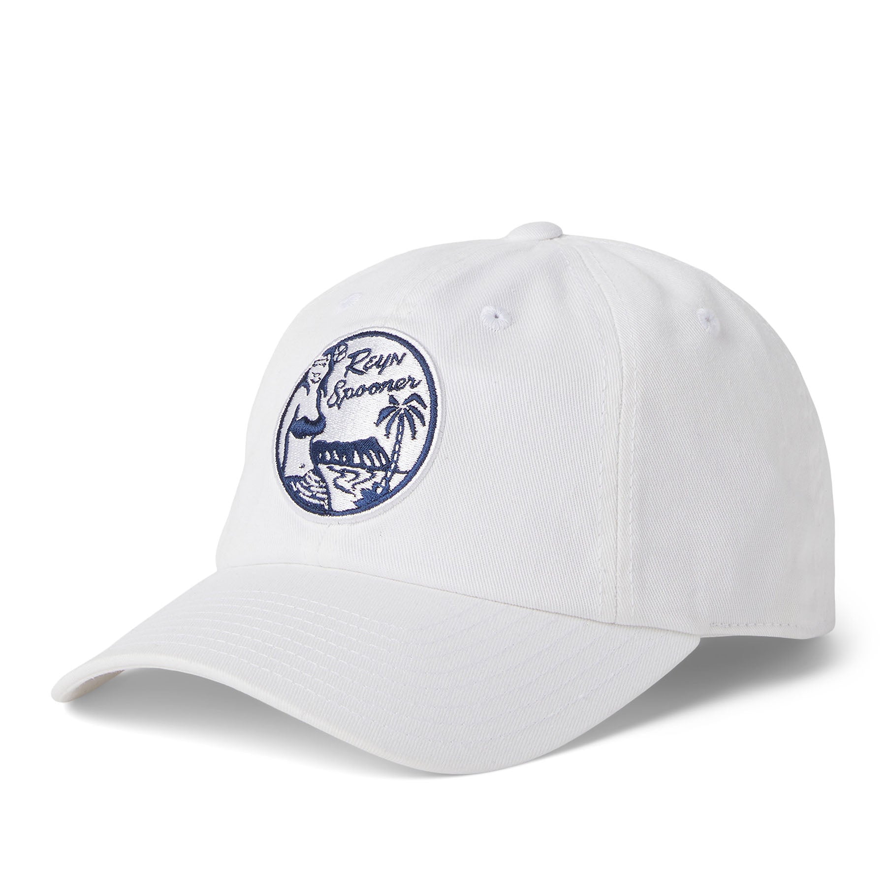 Reyn Spooner THE MAUKA HAT in WHITE