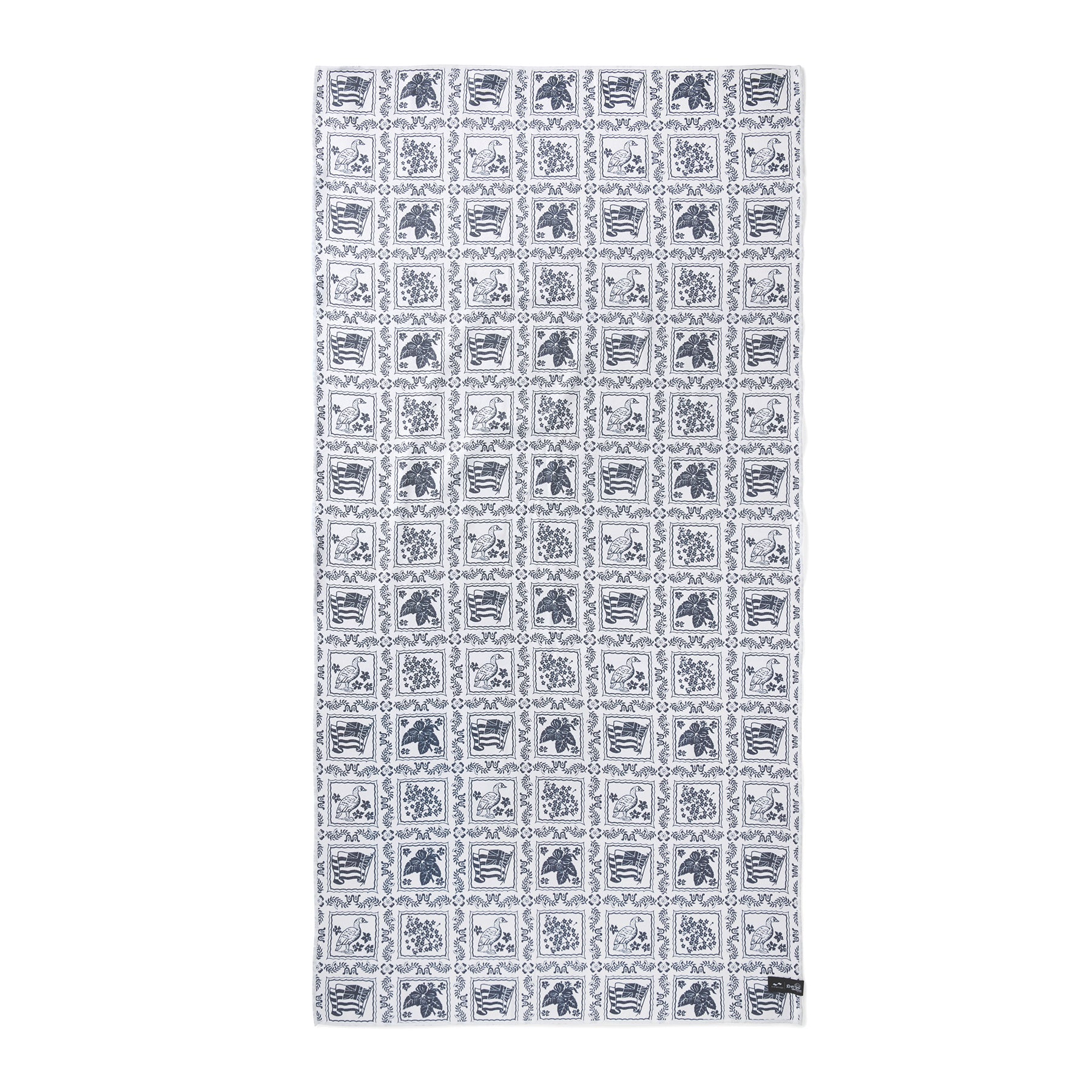 Reyn Spooner SLOWTIDE LAHAINA SAILOR TOWEL in WHITE