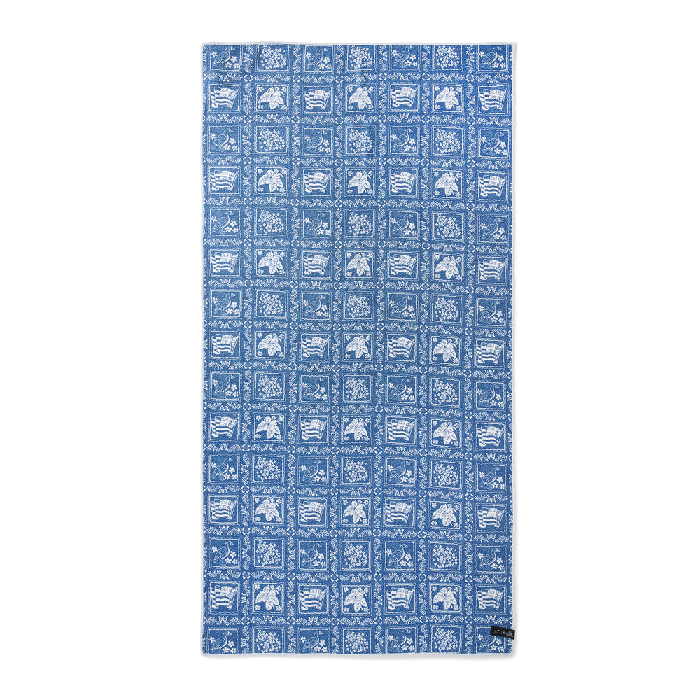 Reyn Spooner SLOWTIDE LAHAINA SAILOR TOWEL in DENIM