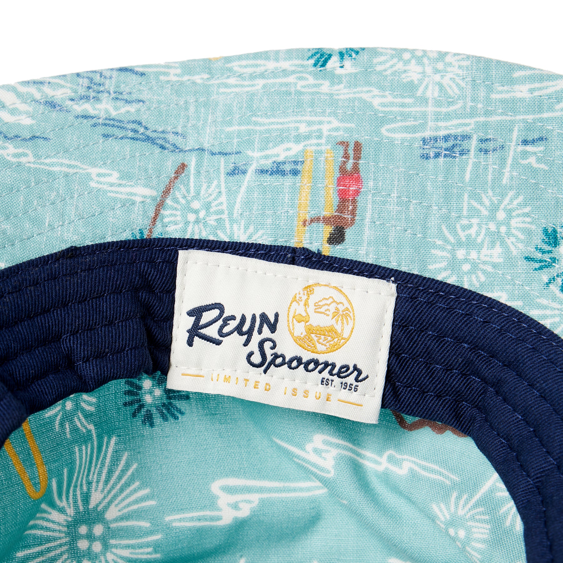 SURFER'S PARADISE BUCKET HAT in NILE BLUE