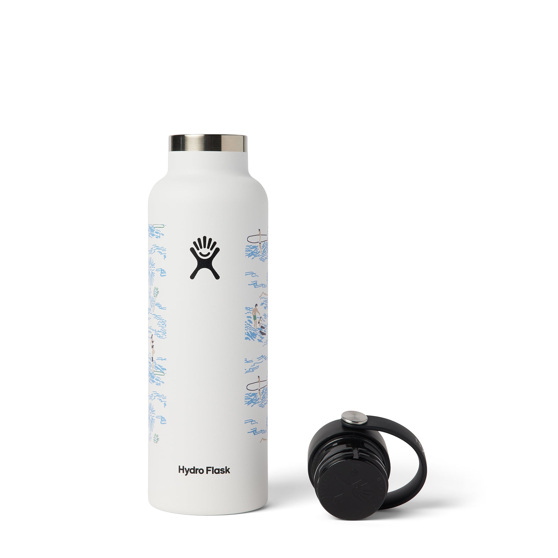 Reyn Spooner SURFER'S PARADISE HYDRO FLASK 21 OZ in WHITE