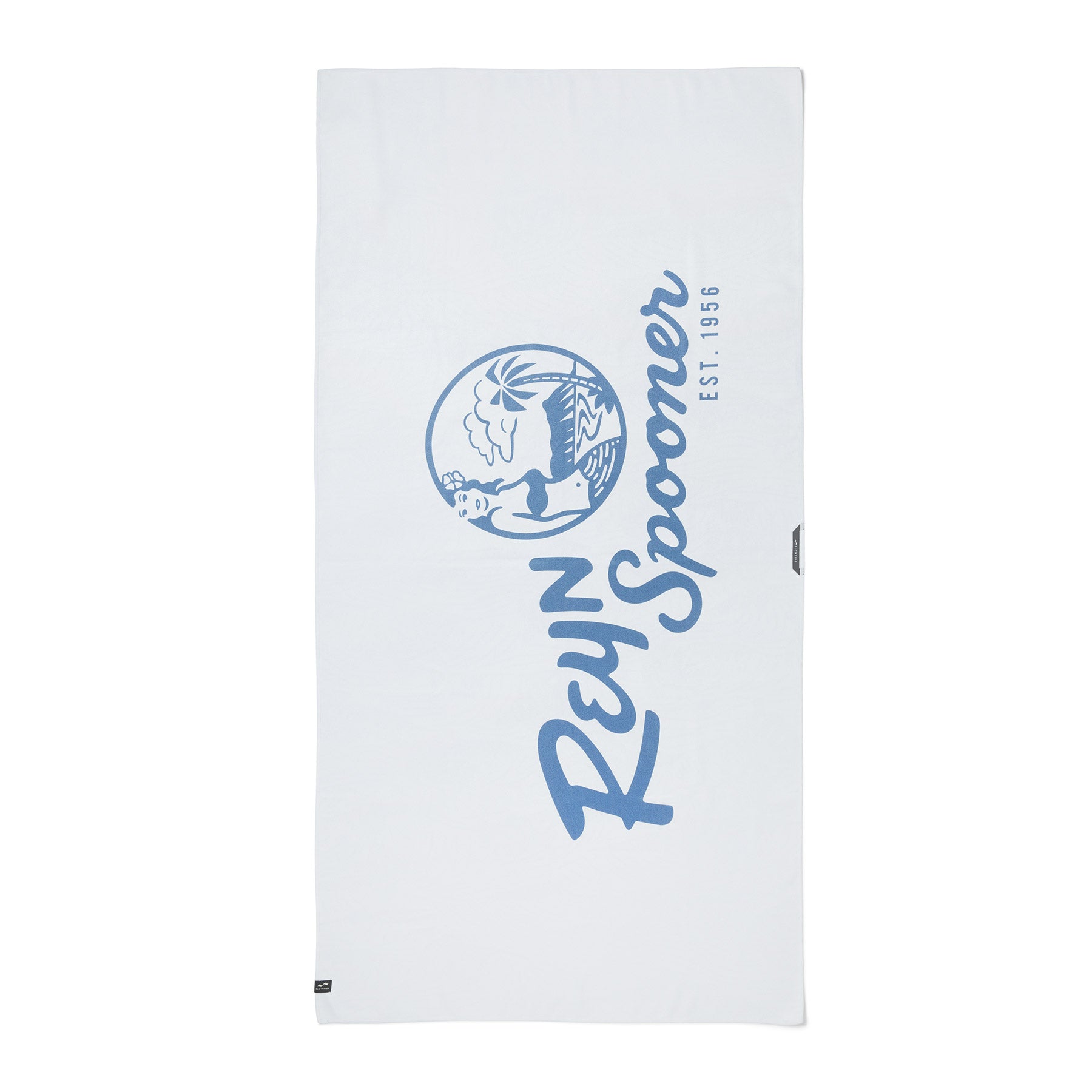 Reyn Spooner SLOWTIDE HONU 'AUKAI TOWEL in WHITE