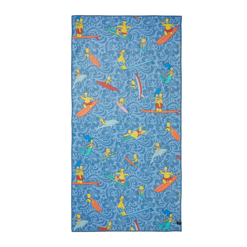 Reyn Spooner THE SIMPSONS™ COWABUNGA! TOWEL in BLUE