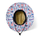 Reyn Spooner TEXAS RANGERS AMERICANA STRAW HAT in WHITE