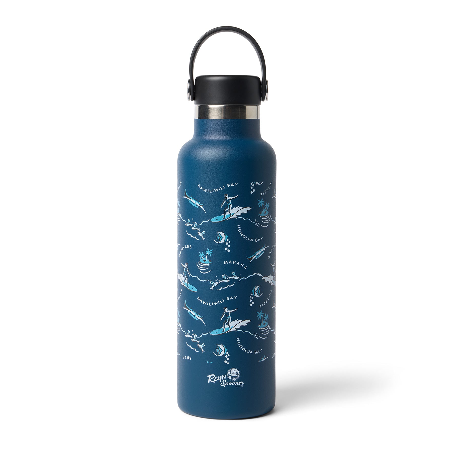 Reyn Spooner OCEAN CHILLIN' HYDRO FLASK 21 OZ. in INDIGO