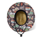 Reyn Spooner SAN FRANCISCO GIANTS SCENIC STRAW HAT in BLACK