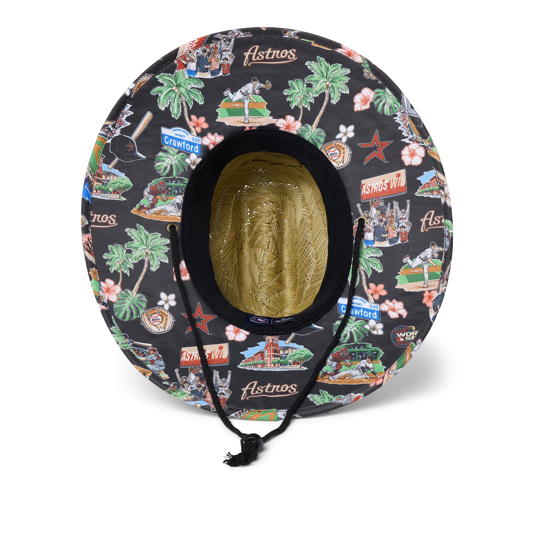 Reyn Spooner HOUSTON ASTROS SCENIC STRAW HAT in SCENIC