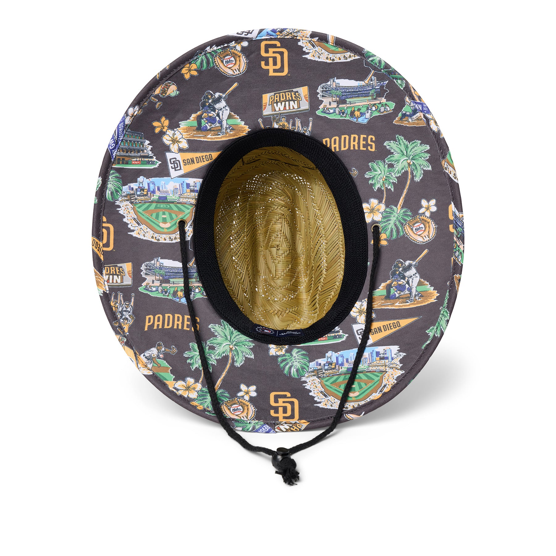 Reyn Spooner SAN DIEGO PADRES SCENIC STRAW HAT in SCENIC