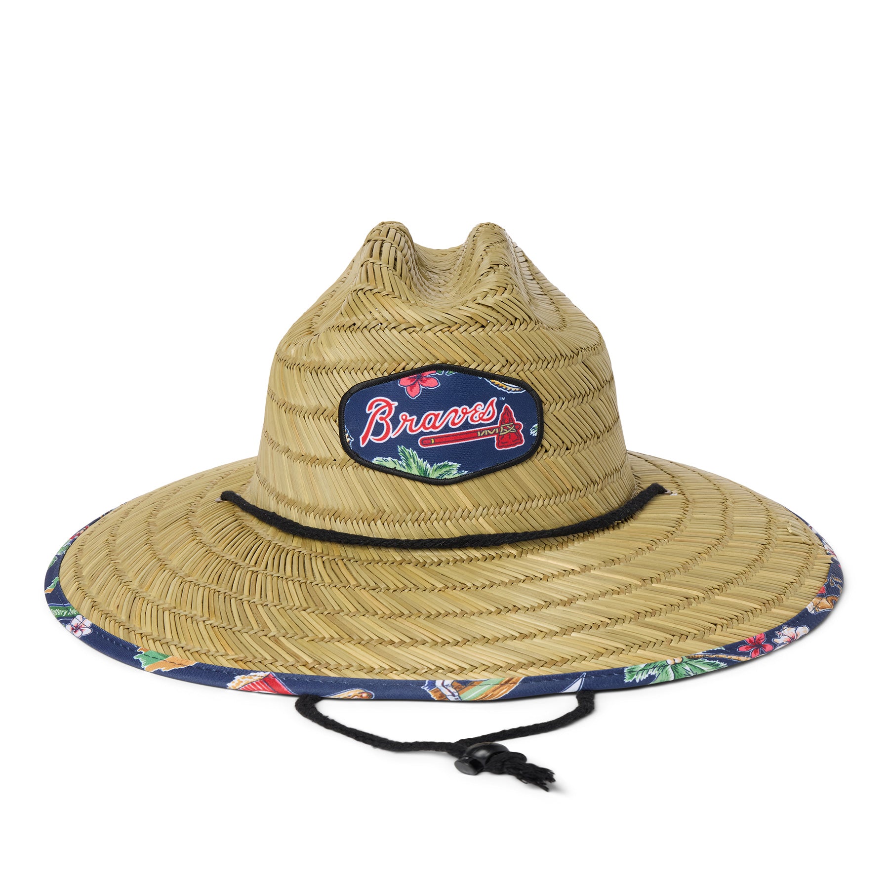 Reyn Spooner ATLANTA BRAVES SCENIC STRAW HAT in SCENIC