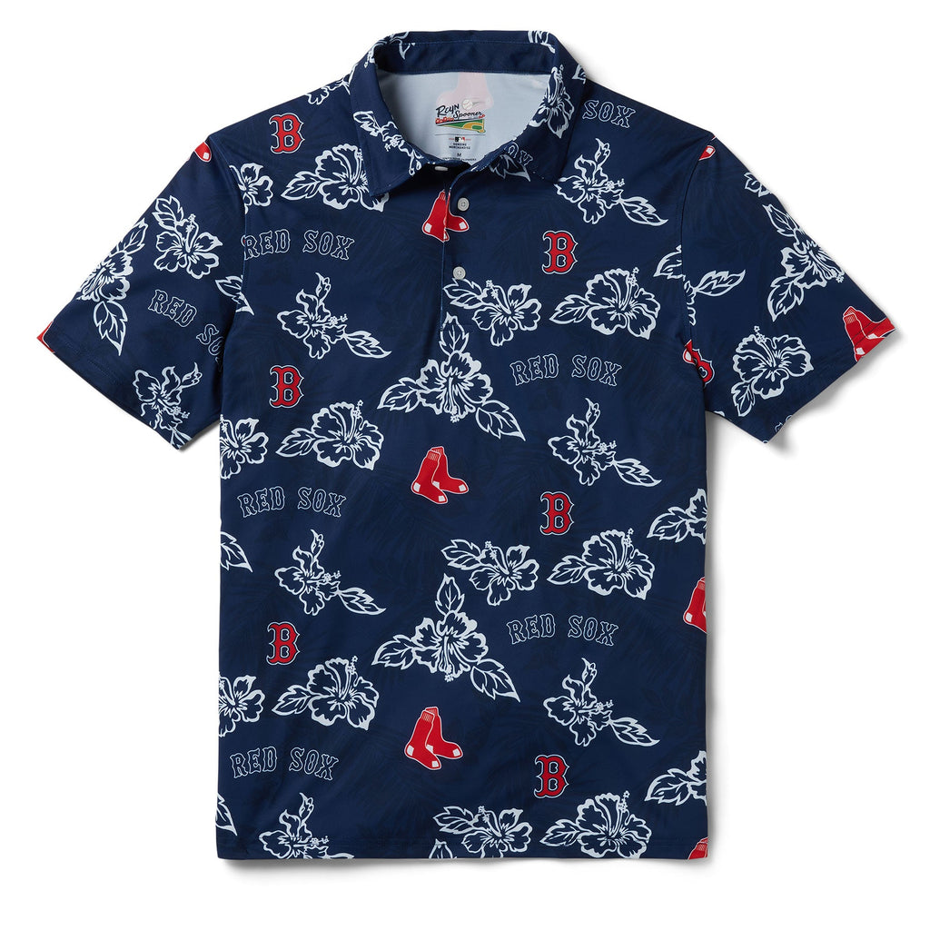 reyn spooner, Shirts, Boston Red Sox Mlb Reyn Spooner Black Hawaiian Silk Dress  Shirt Mens Retro Logo