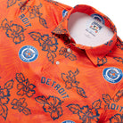 Reyn Spooner DETROIT TIGERS COOPERSTOWN PERFORMANCE POLO in ORANGE