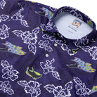 Reyn Spooner TAMPA BAY DEVIL RAYS COOPERSTOWN PERFORMANCE POLO in PURPLE