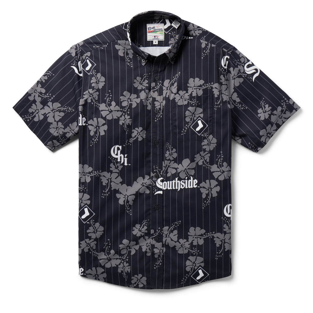 CHICAGO WHITE SOX Reyn Spooner Hawaiian Shirt Mens L 100% Rayon MLB Baseball