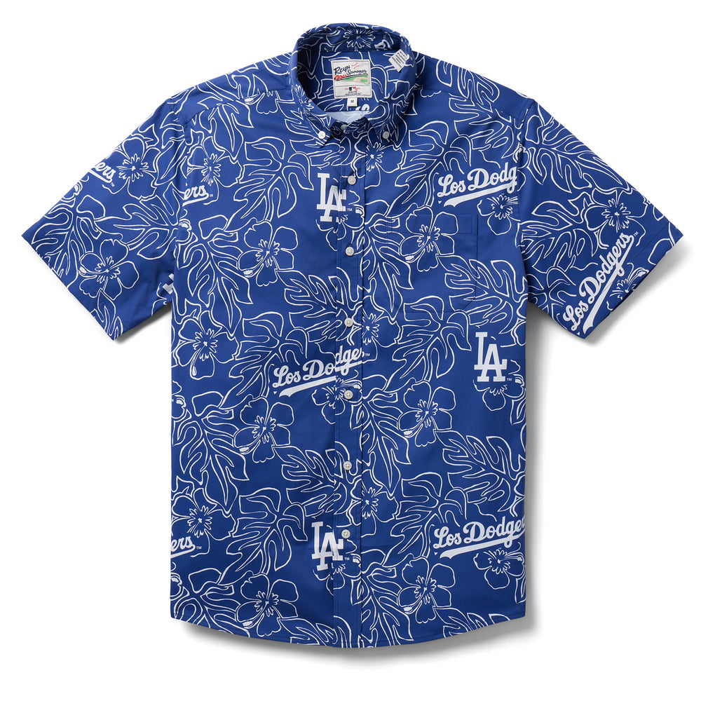 Mens Los Angeles Dodgers Reyn Spooner Aloha Button Down Shirt