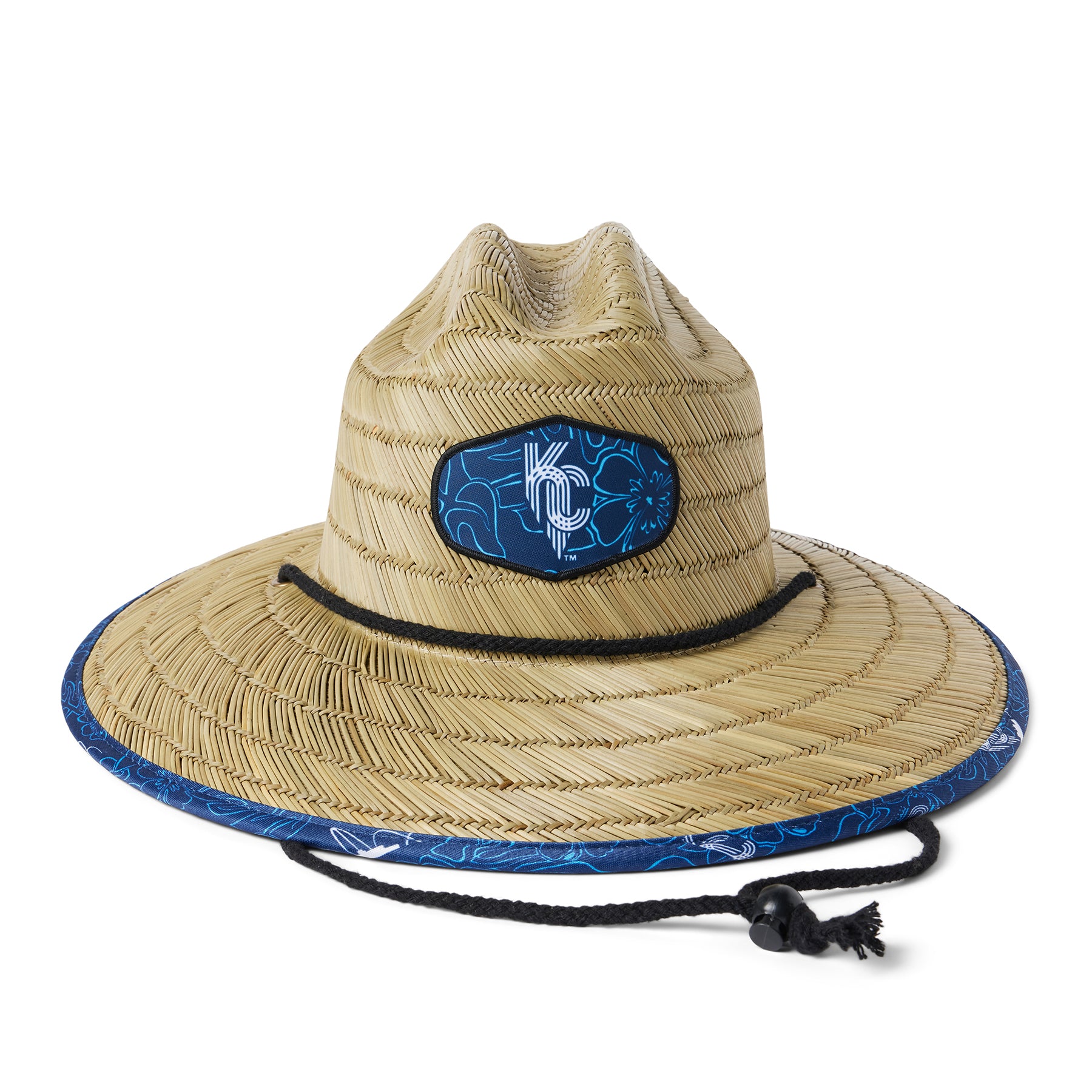 Reyn Spooner KANSAS CITY ROYALS CITY CONNECT STRAW HAT in DARK BLUE