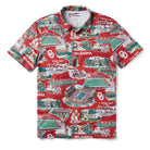 Reyn Spooner UNIVERSITY OF OKLAHOMA SCENIC PERFORMANCE POLO in RED