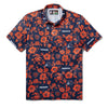 Reyn Spooner CHICAGO BEARS PUA PERFORMANCE POLO in DARK NAVY