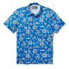 Reyn Spooner DETROIT LIONS PUA PERFORMANCE POLO in BLUE