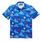 Reyn Spooner BUFFALO BILLS THROWBACK PERFORMANCE POLO in BLUE