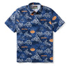 Reyn Spooner CHICAGO BEARS THROWBACK PERFORMANCE POLO in DARK BLUE