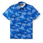 Reyn Spooner SEATTLE SEAHAWKS THROWBACK PERFORMANCE POLO in BLUE