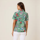 Reyn Spooner HAWAIIAN CHRISTMAS 2024 ABBY TOP in MISTLETOE