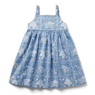 Reyn Spooner LAHAINA SAILOR GIRLS SUNDRESS in DENIM