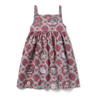 Reyn Spooner HAWAIIAN CHRISTMAS 2023 GIRLS SUNDRESS in DEEP RED