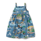 Reyn Spooner BEAGLE SCOUTS 50TH ANNIVERSARY GIRLS SUNDRESS in BLUE