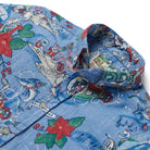 Reyn Spooner HAWAIIAN CHRISTMAS 2024 YOUTH SHIRT in BLUE