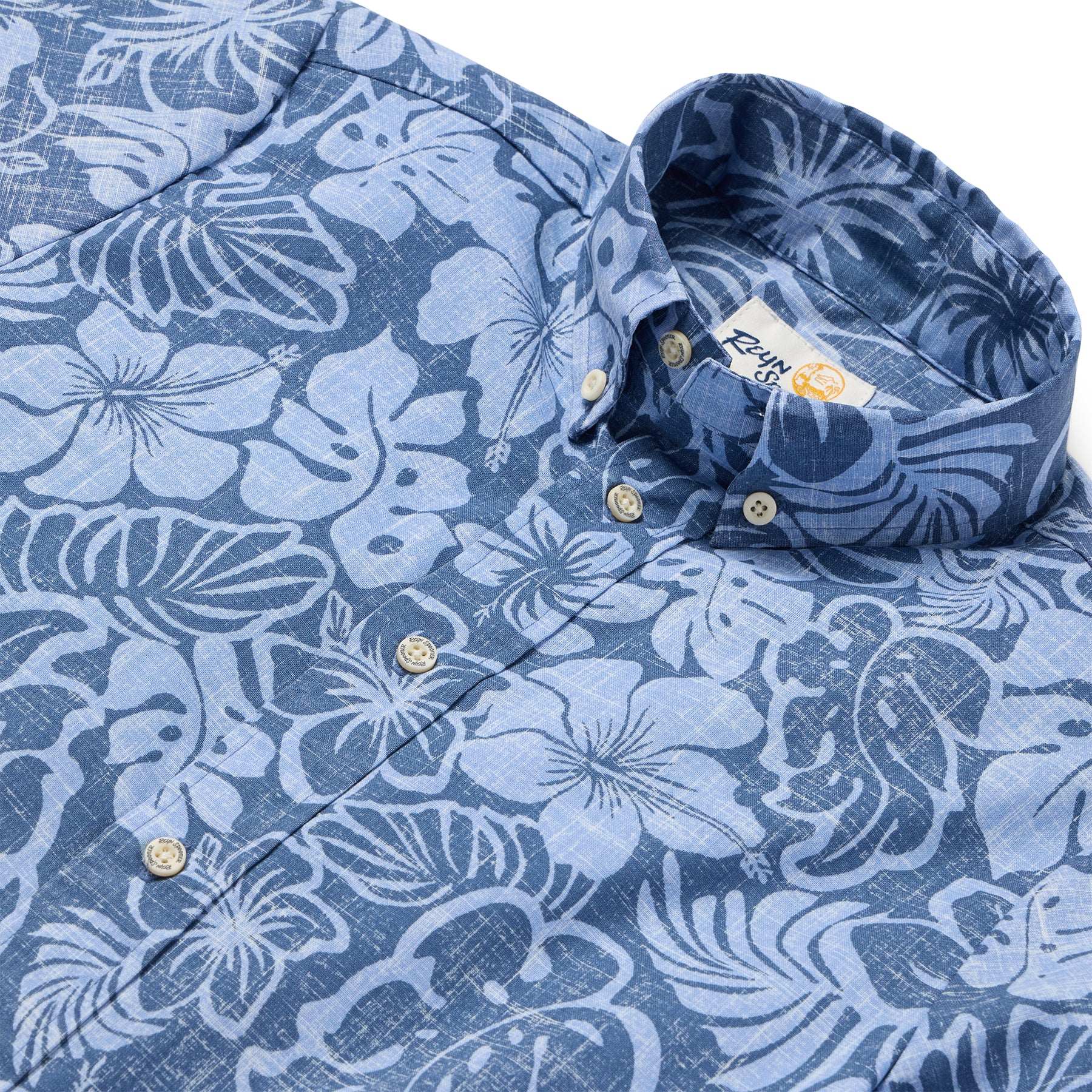 Reyn Spooner PUAMANA YOUTH SHIRT in BLUE HORIZON