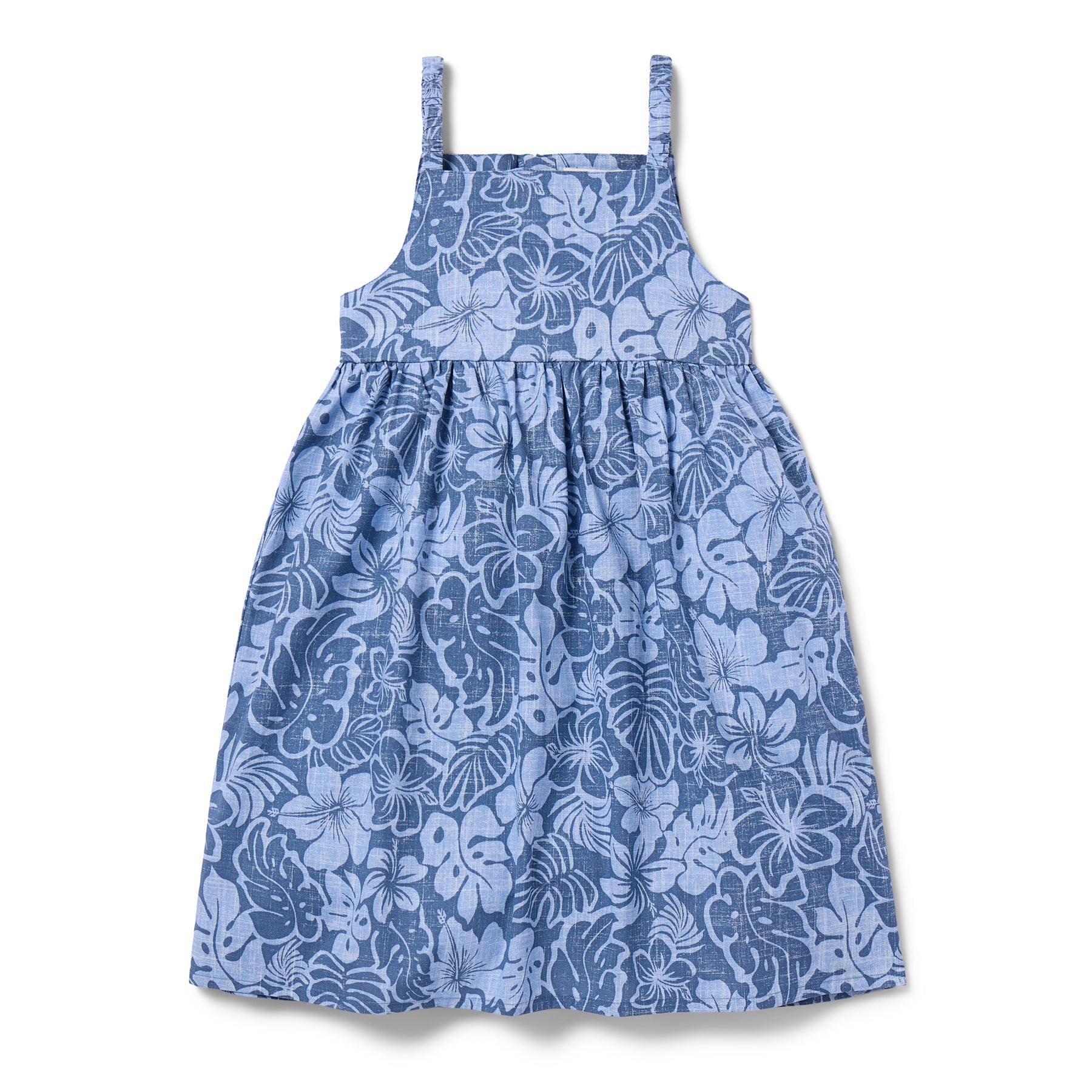 Reyn Spooner PUAMANA GIRLS SUNDRESS in BLUE HORIZON