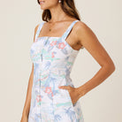 Reyn Spooner KAIMANA BEACH RILEY DRESS in WHITE