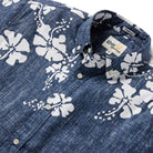 Reyn Spooner 50TH STATE FLOWER TAILORED in NAVY