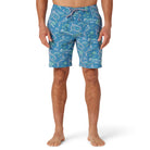 Reyn Spooner ONE FINE DAY ECO BOARD SHORTS in VALLARTA BLUE