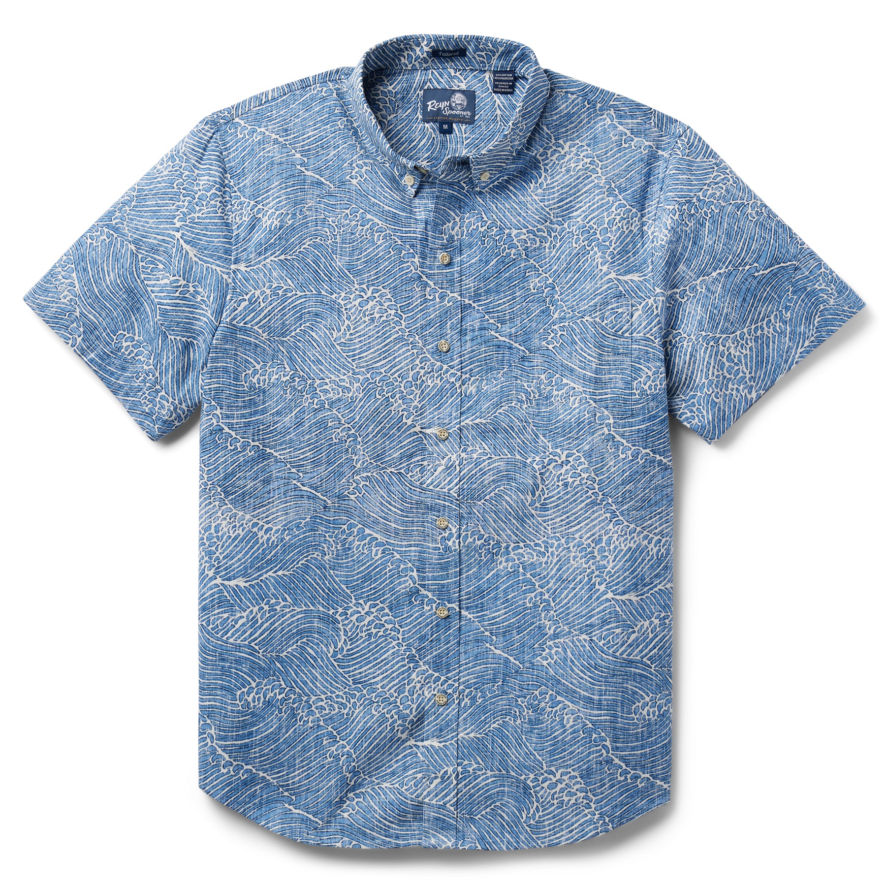 Reyn Spooner MOLOKAI CHANNEL TAILORED in LICHEN BLUE